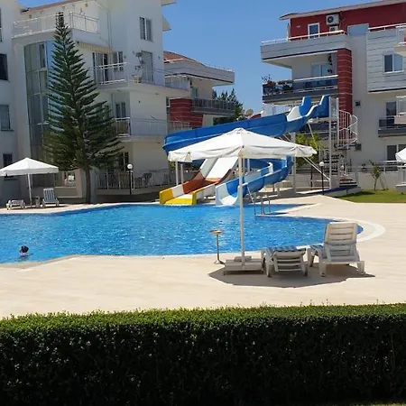 Antalya 4 Nirvana Club First Floor Two Bedrooms Pool View With Water Slide Close To Center - Park Apartman Belek