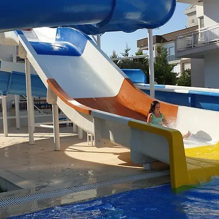 Antalya 4 Nirvana Club First Floor Two Bedrooms Pool View With Water Slide Close To Center - Park * Belek