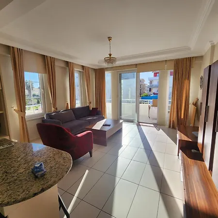 Antalya 4 Nirvana Club First Floor Two Bedrooms Pool View With Water Slide Close To Center - Park Apartman