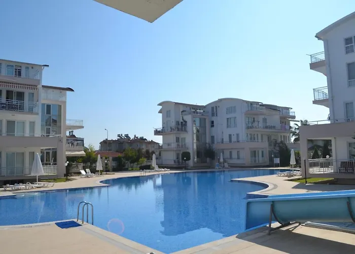 公寓 Antalya 4 Nirvana Club First Floor Two Bedrooms Pool View With Water Slide Close To Center - Park *