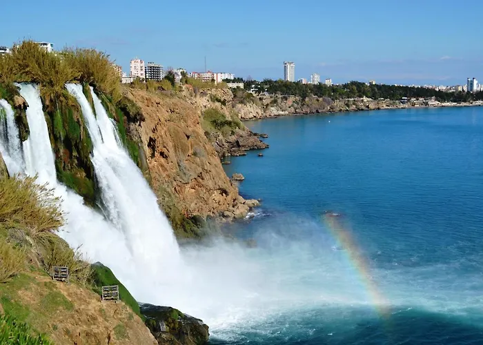 公寓 Antalya 4 Nirvana Club First Floor Two Bedrooms Pool View With Water Slide Close To Center - Park