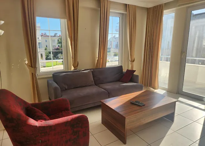 公寓 Antalya 4 Nirvana Club First Floor Two Bedrooms Pool View With Water Slide Close To Center - Park 贝莱克