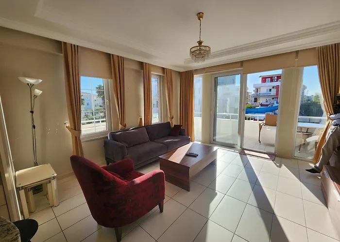 Antalya 4 Nirvana Club First Floor Two Bedrooms Pool View With Water Slide Close To Center - Park 贝莱克
