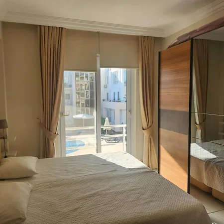 アパート Antalya 4 Nirvana Club First Floor Two Bedrooms Pool View With Water Slide Close To Center - Park *